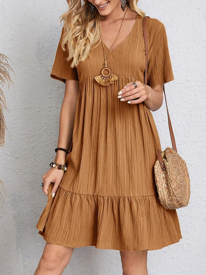 Elegant Maternity Dress Belly Coverage