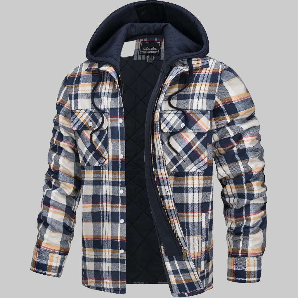 Men's Autumn Jacket Elegant Outerwear - Vonnera