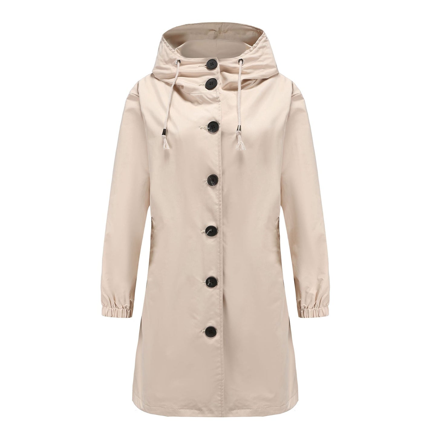 Women's Waterproof Rain Jacket Lightweight Hooded Windbreaker - Vonnera