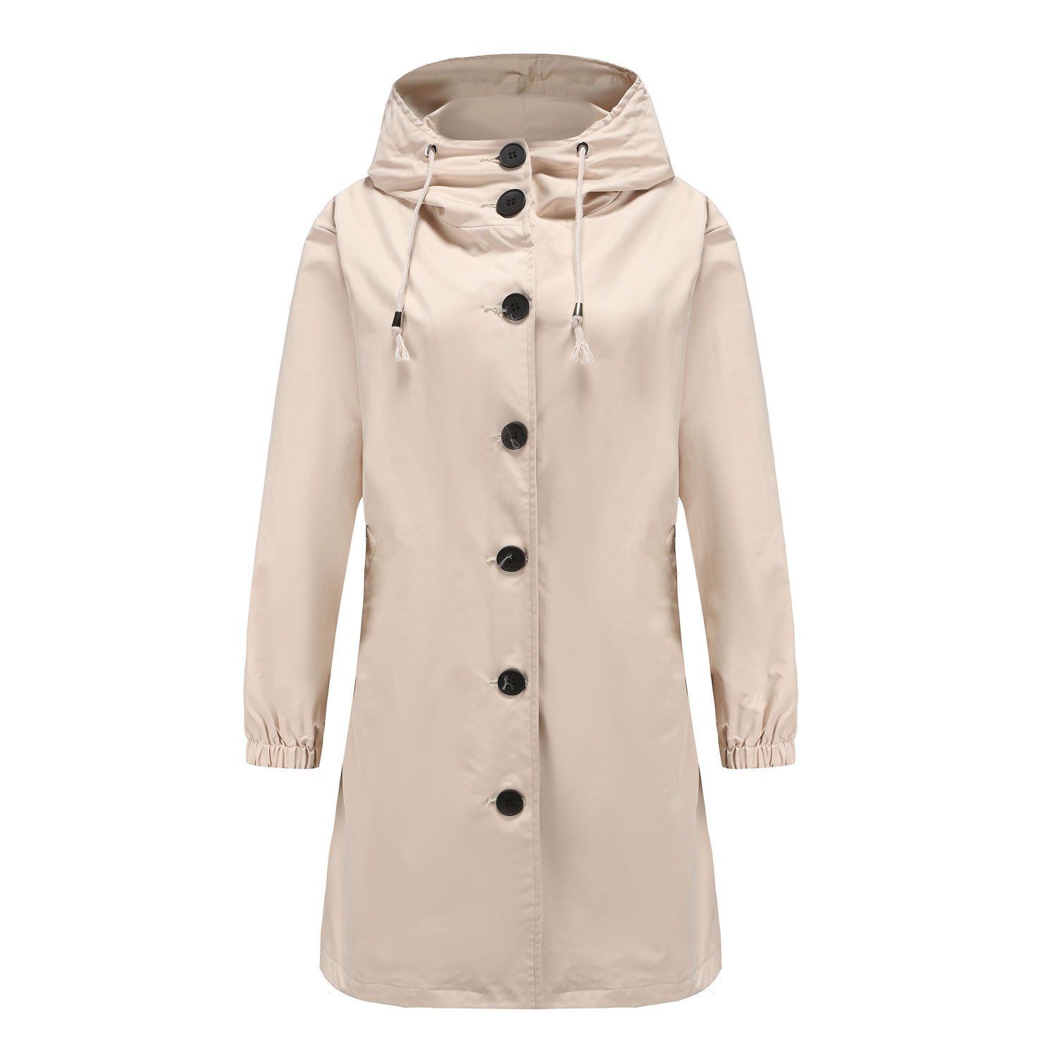 Women's Waterproof Rain Jacket Lightweight Hooded Windbreaker - Vonnera