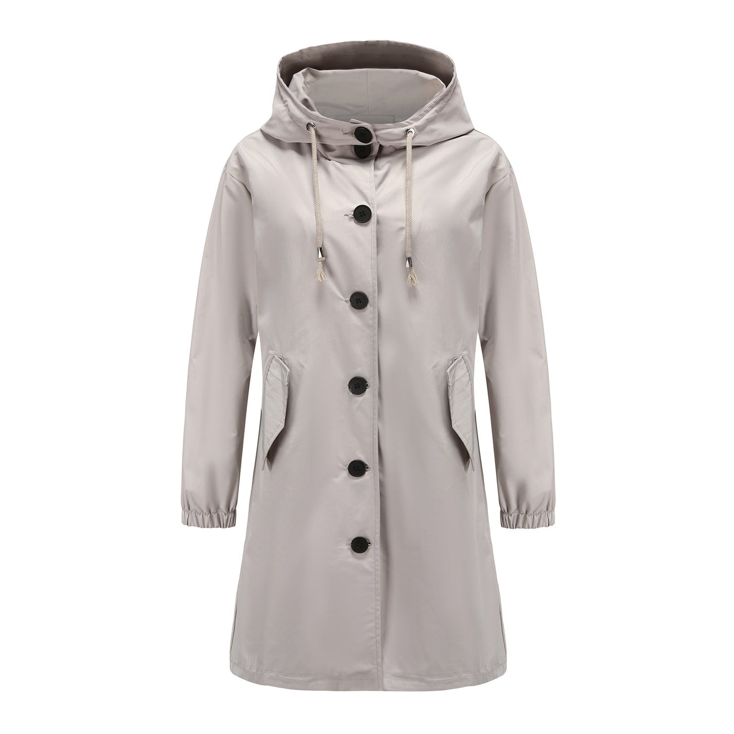 Women's Waterproof Rain Jacket Lightweight Hooded Windbreaker