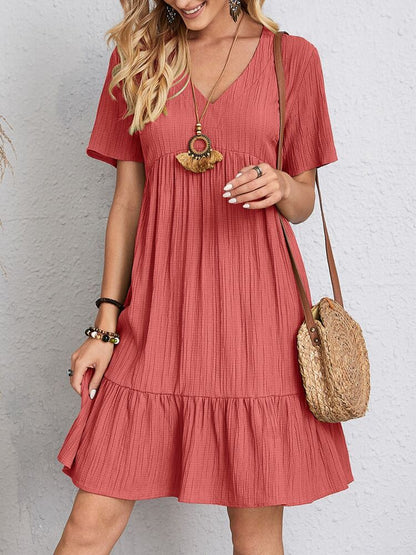 Elegant Maternity Dress Belly Coverage