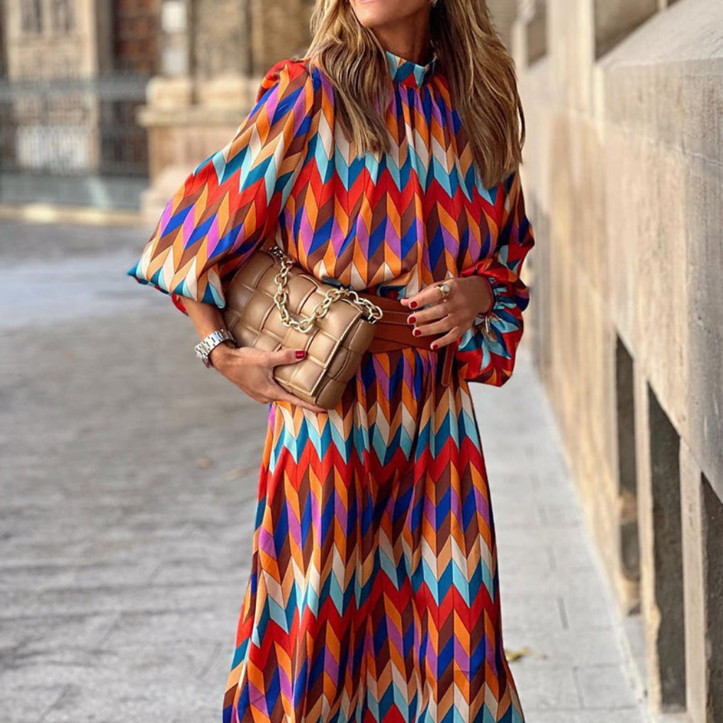 Women's Tie Dye Print Sundress - Vonnera