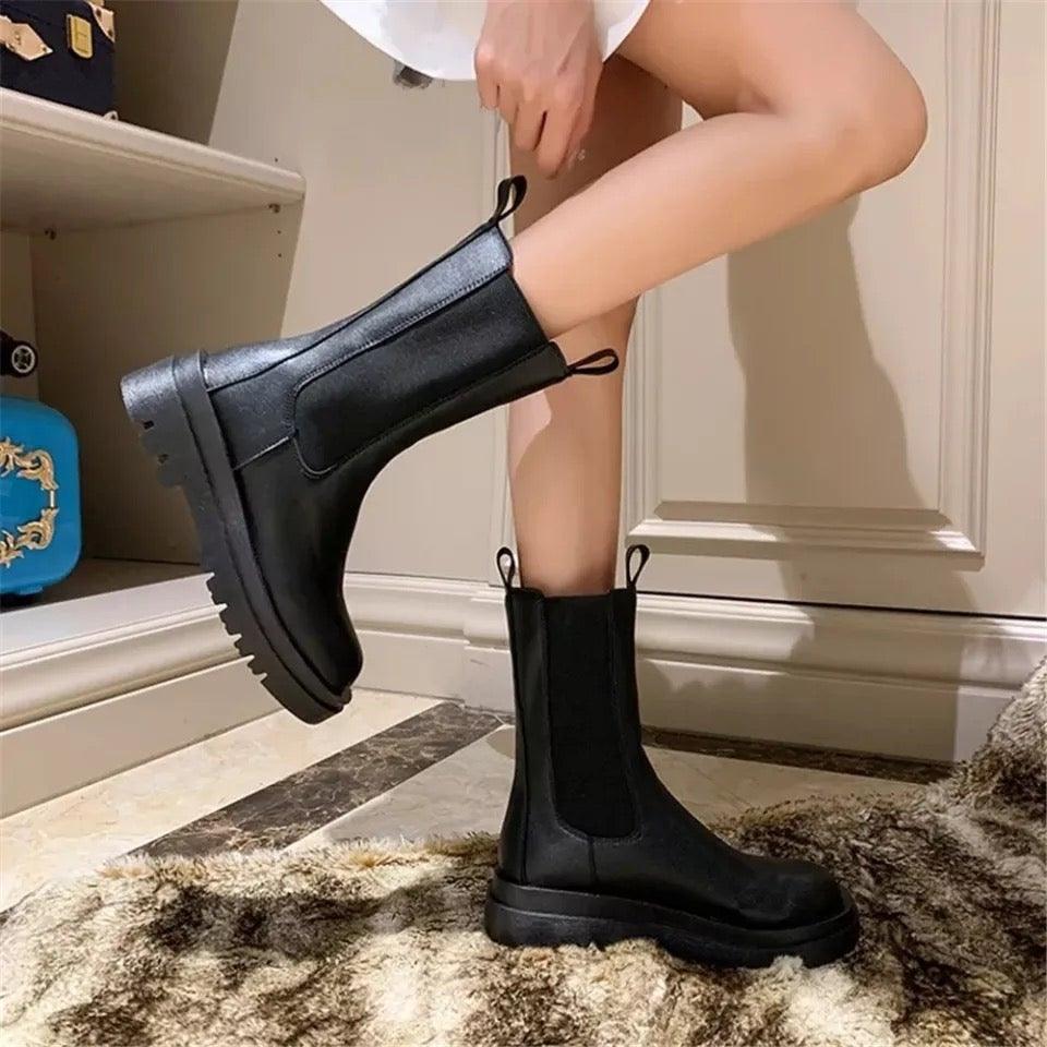 Women's Ankle Boots Pull On Style