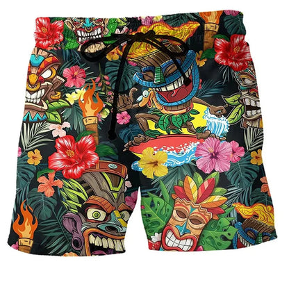 Vince Men's Printed Swim Trunks - Vonnera
