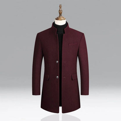 Men's Wool Classic Formal Coat - Vonnera