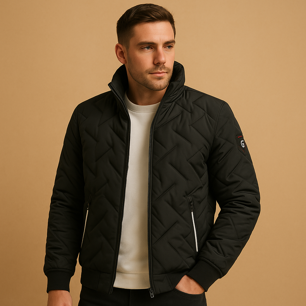 Men's Puffer Jacket Everyday Wear - Vonnera