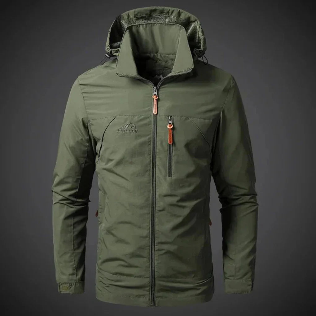 Men's Waterproof Windbreaker Jacket - Vonnera