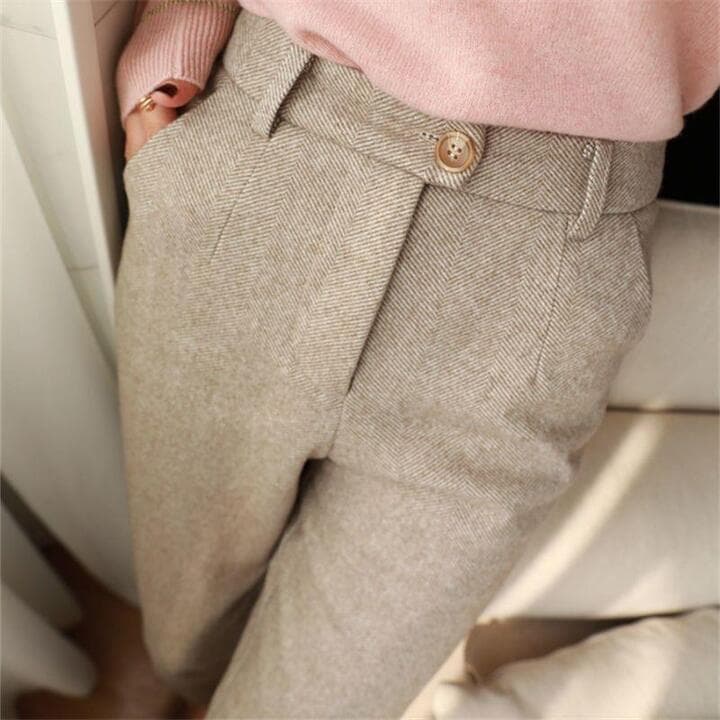 Image of Wesley | Men's Herringbone Dress Pants