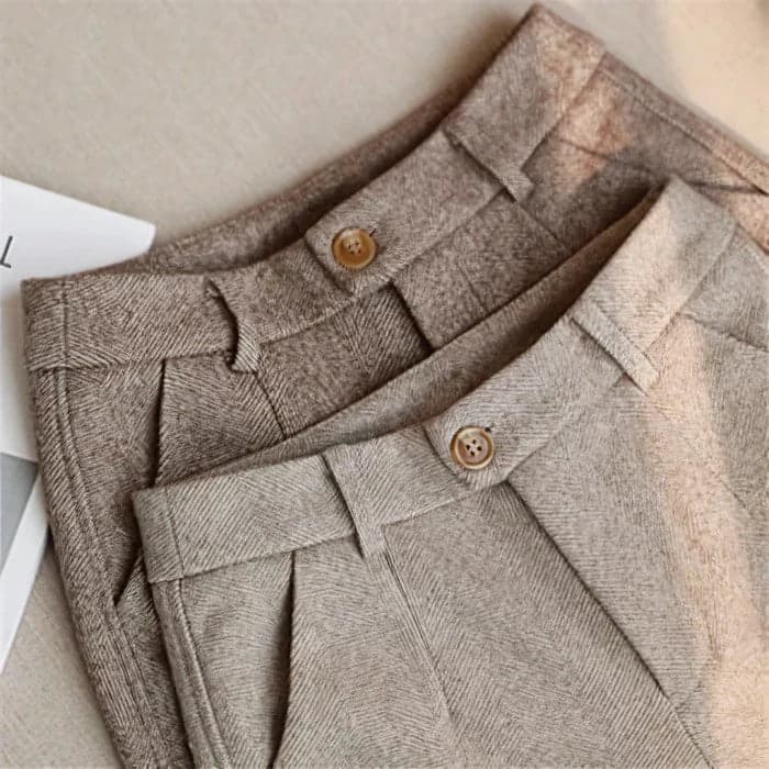 Image of Wesley | Men's Herringbone Dress Pants