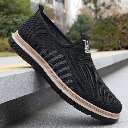 Image of Wesley | Men's Slip-On Knit Sneakers