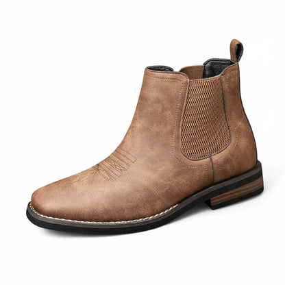 Men's Western Ankle Boots - Vonnera