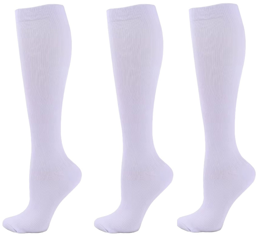 Knee High Compression Socks Support Varicose Veins