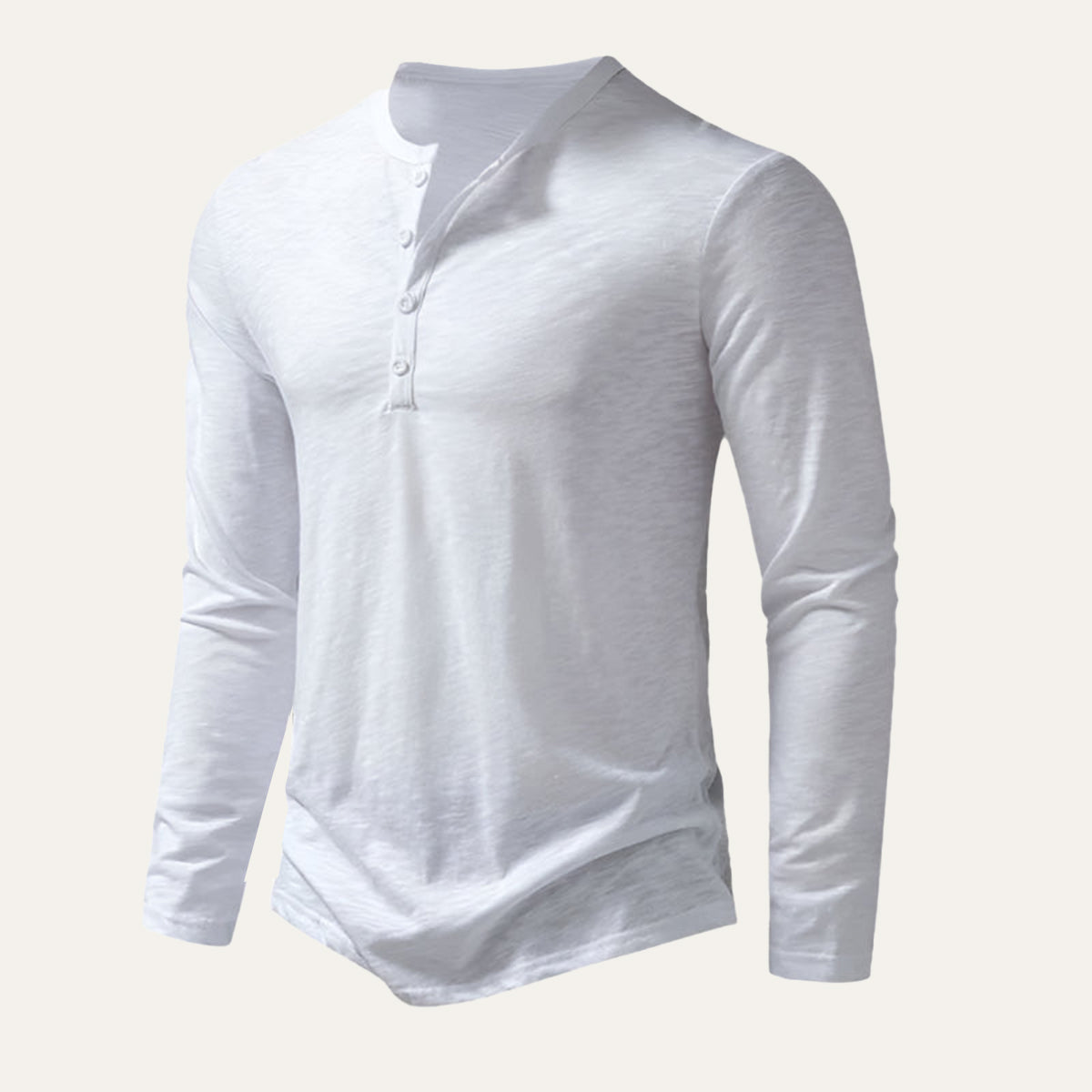 Men's Cotton Polo Shirt Long Sleeve