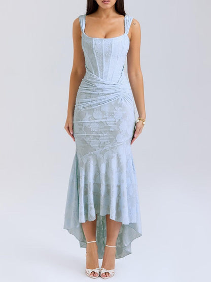 Women's Strappy Bodycon Midi Dress - Vonnera