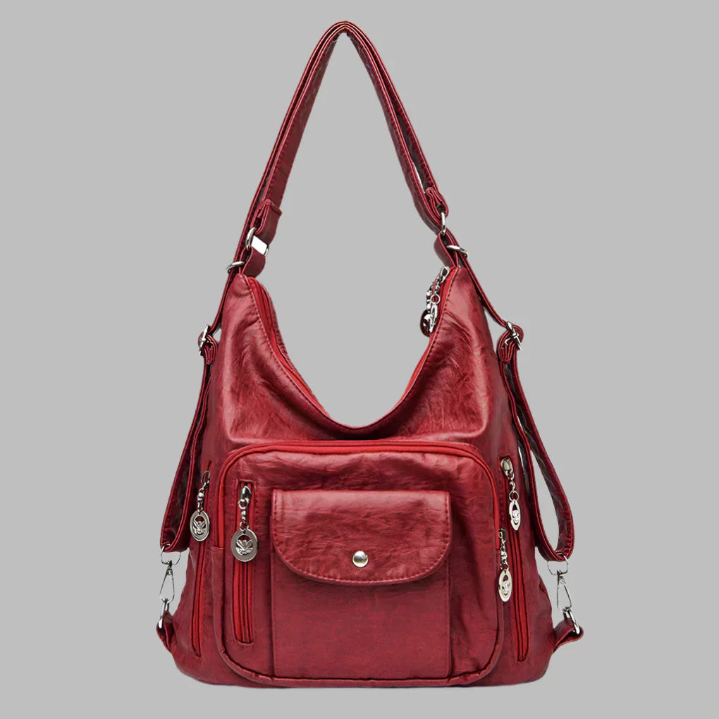 Women Leather Tote Bag - Vonnera