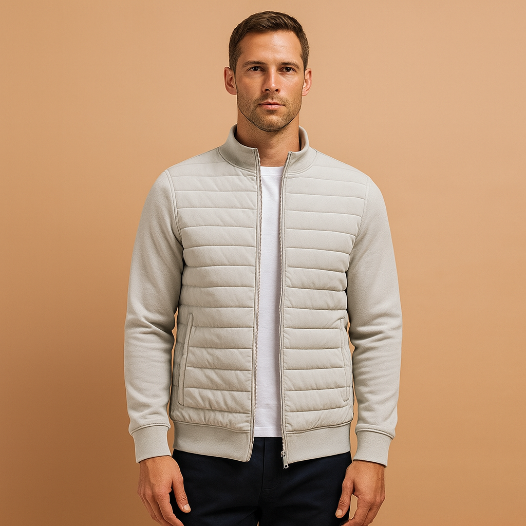 Men's High Collar Winter Jacket - Vonnera