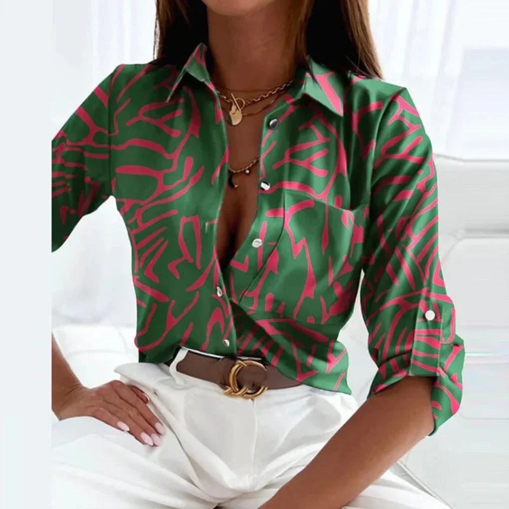 Women's Point Collar Blouse