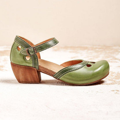 Image of Women's Ankle Strap Mary Jane Shoes