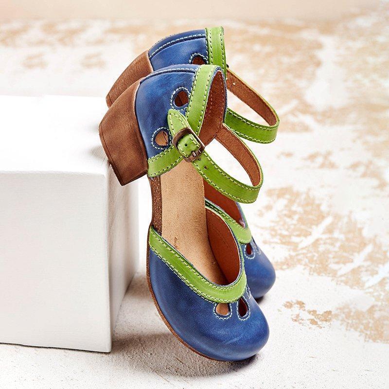 Women's Orthopedic Sandals Low Heel - Vonnera