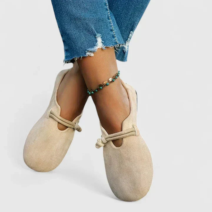 Image of Women's Knotted Ballet Slip-On Shoes