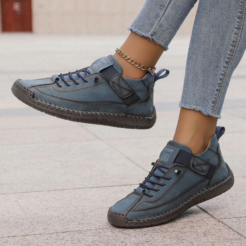 Image of Women's Lace-Up Ankle Sneakers