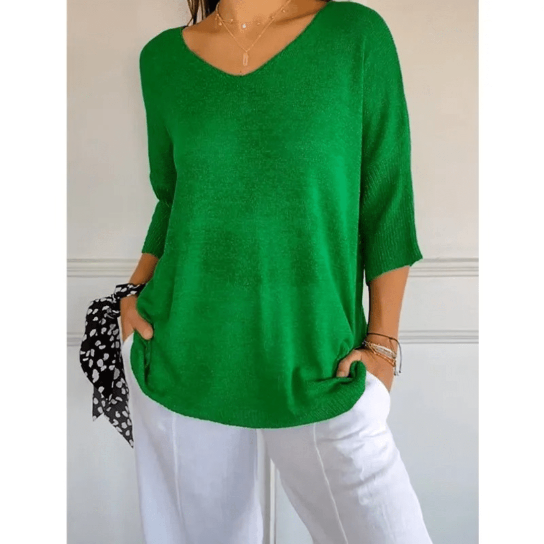 Image of Women's V-Neck Blouse