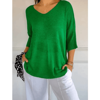 Image of Women's V-Neck Blouse