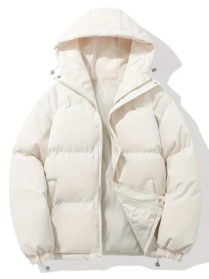 Women's Winter Jacket With Hood Waterproof Insulated Black