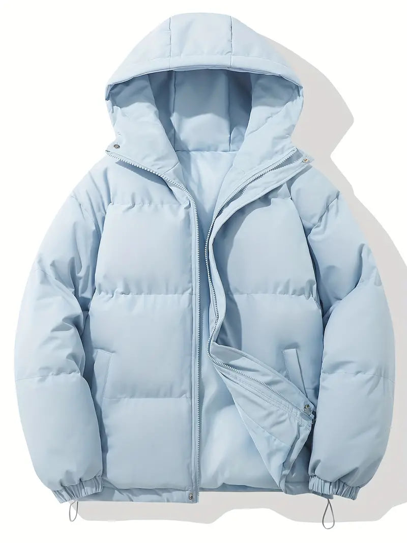 Women's Winter Jacket With Hood Waterproof Insulated Black - Vonnera