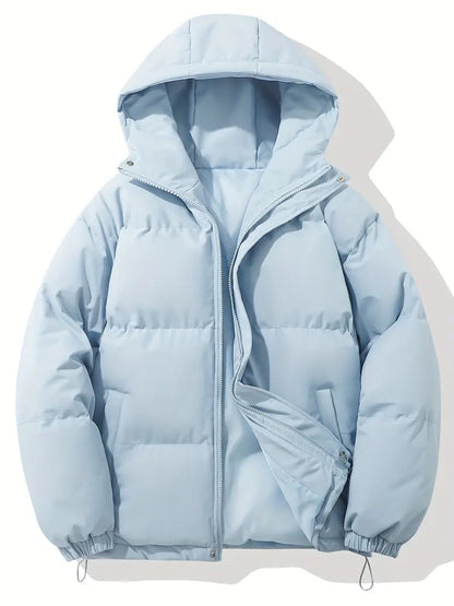 Women's Winter Jacket With Hood Waterproof Insulated Black - Vonnera