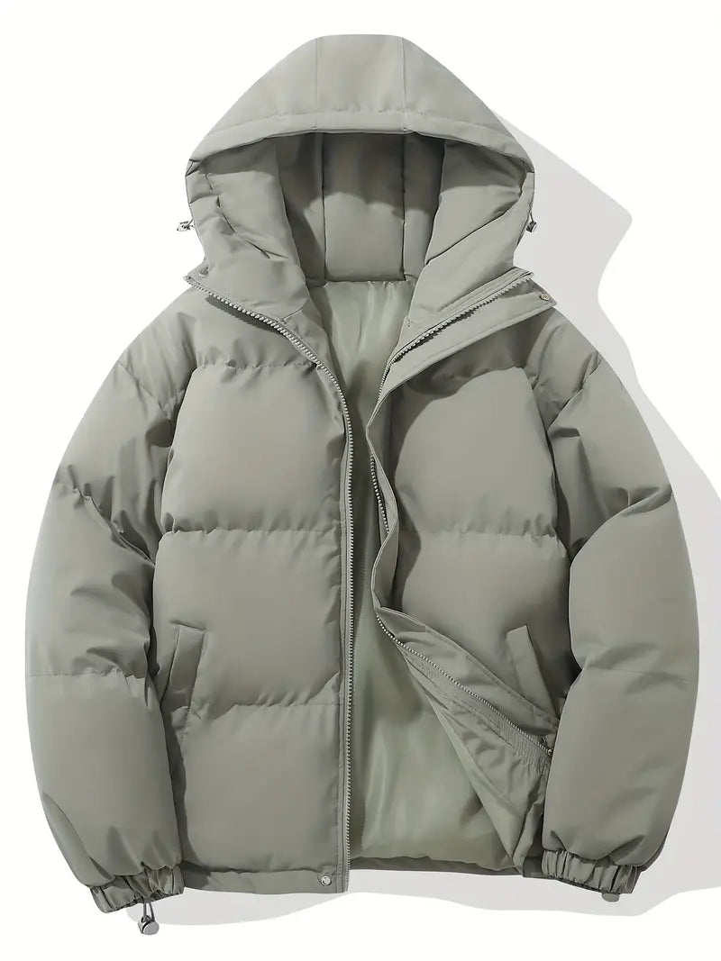 Women's Winter Jacket With Hood Waterproof Insulated Black