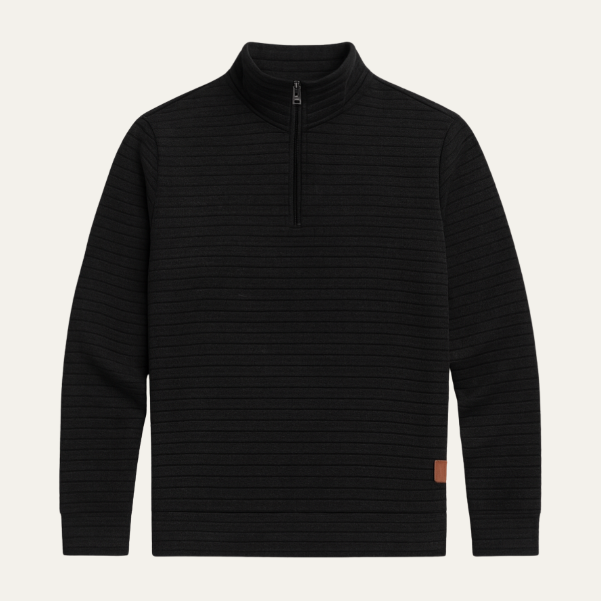 Men's Casual Quarter Zip Sweater Lightweight - Vonnera