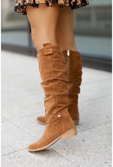 Women's Flat Boots Closed Toe