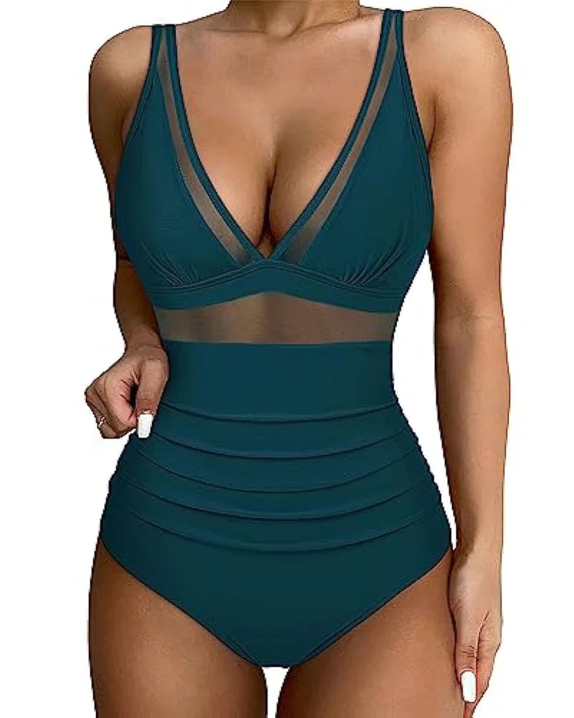 Women's One-Piece Swimsuit Flattering Fit