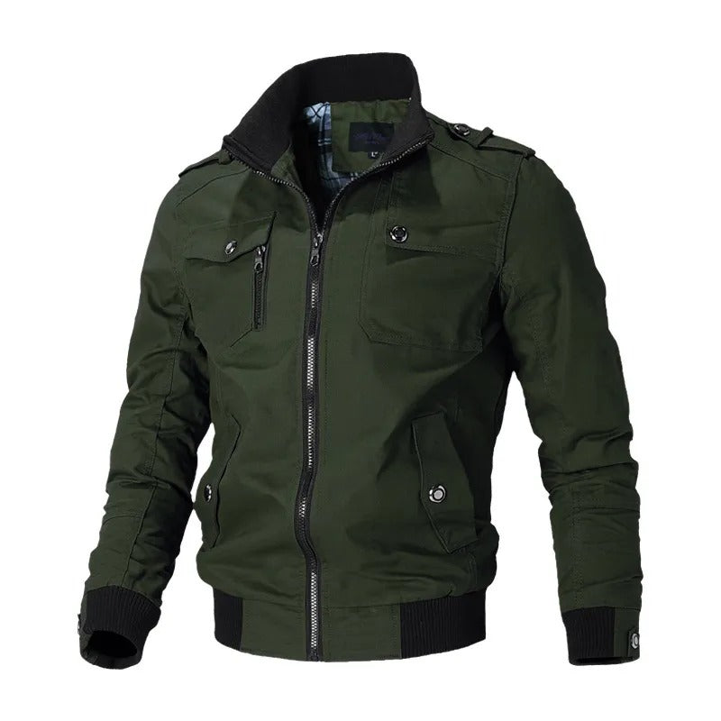 Image of Zane | Men's Full Zip Bomber Jacket