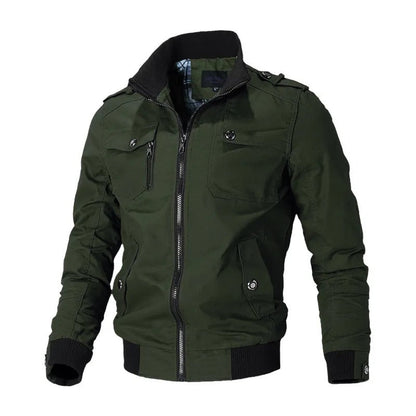 Image of Zane | Men's Full Zip Bomber Jacket