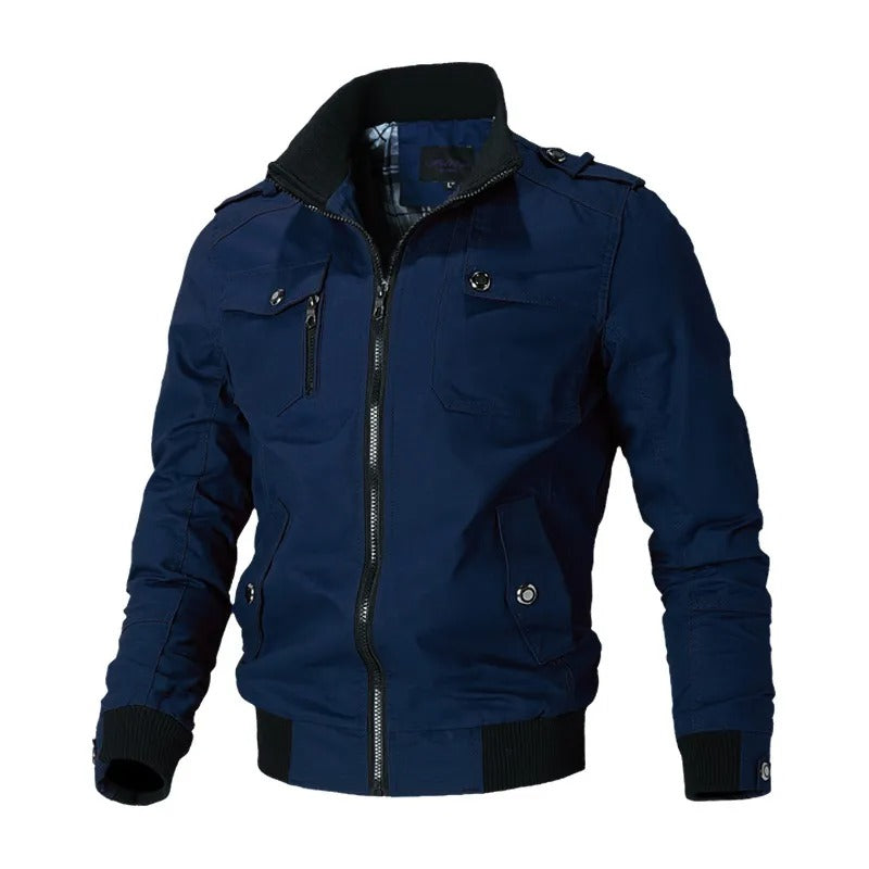 Image of Zane | Men's Full Zip Bomber Jacket