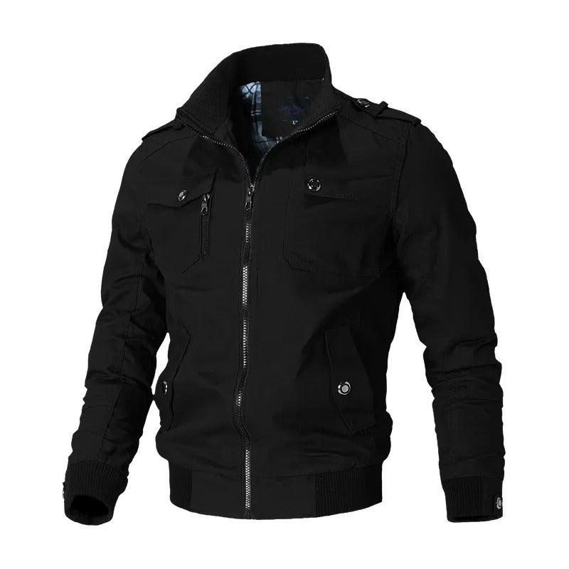 Men's Full Zip Bomber Jacket - Vonnera
