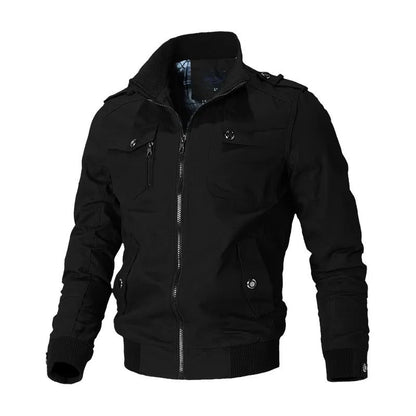 Men's Full Zip Bomber Jacket - Vonnera