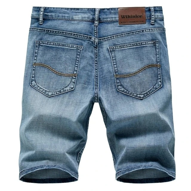 Men's Straight Fit Denim Shorts - Vonnera