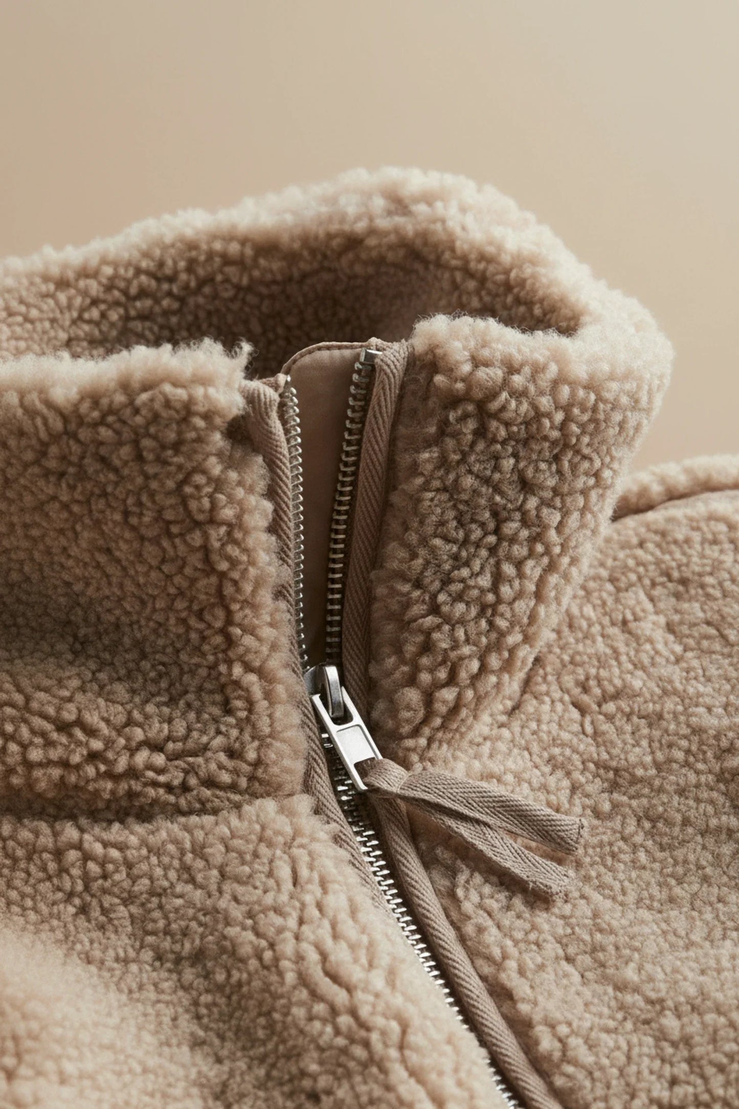 Women's Sherpa Zip Up Warm Jacket